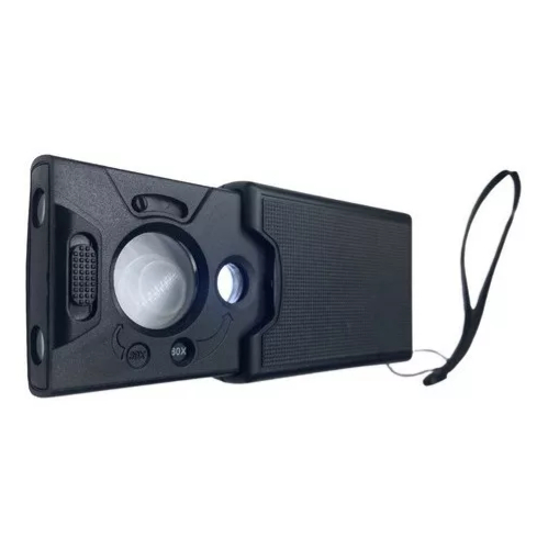 Lupa De Bolso Multiuso 30x 45x E 60x Uso Profissional em Oferta na Shopee