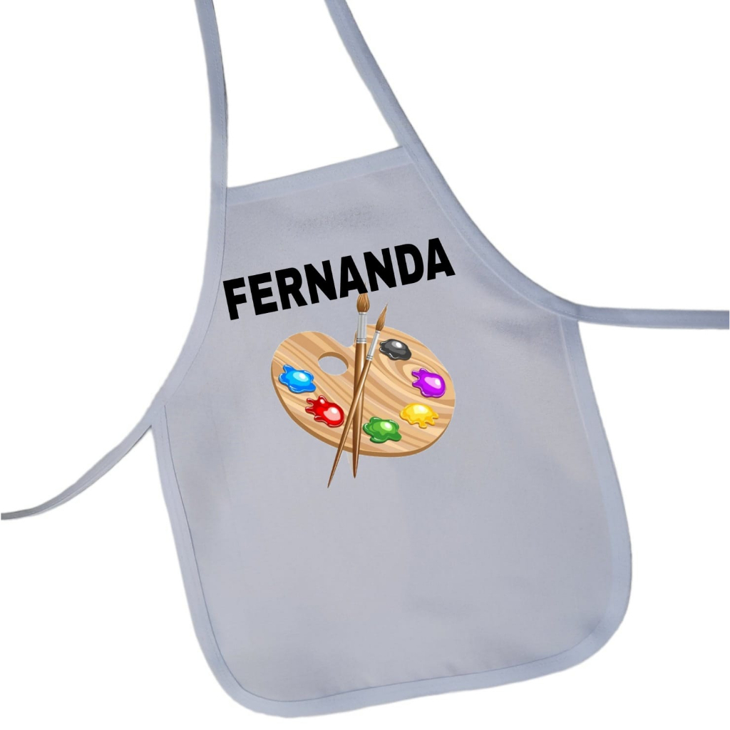 Avental Infantil Tecido Personalizado: Onde Comprar | BuscaProdutos