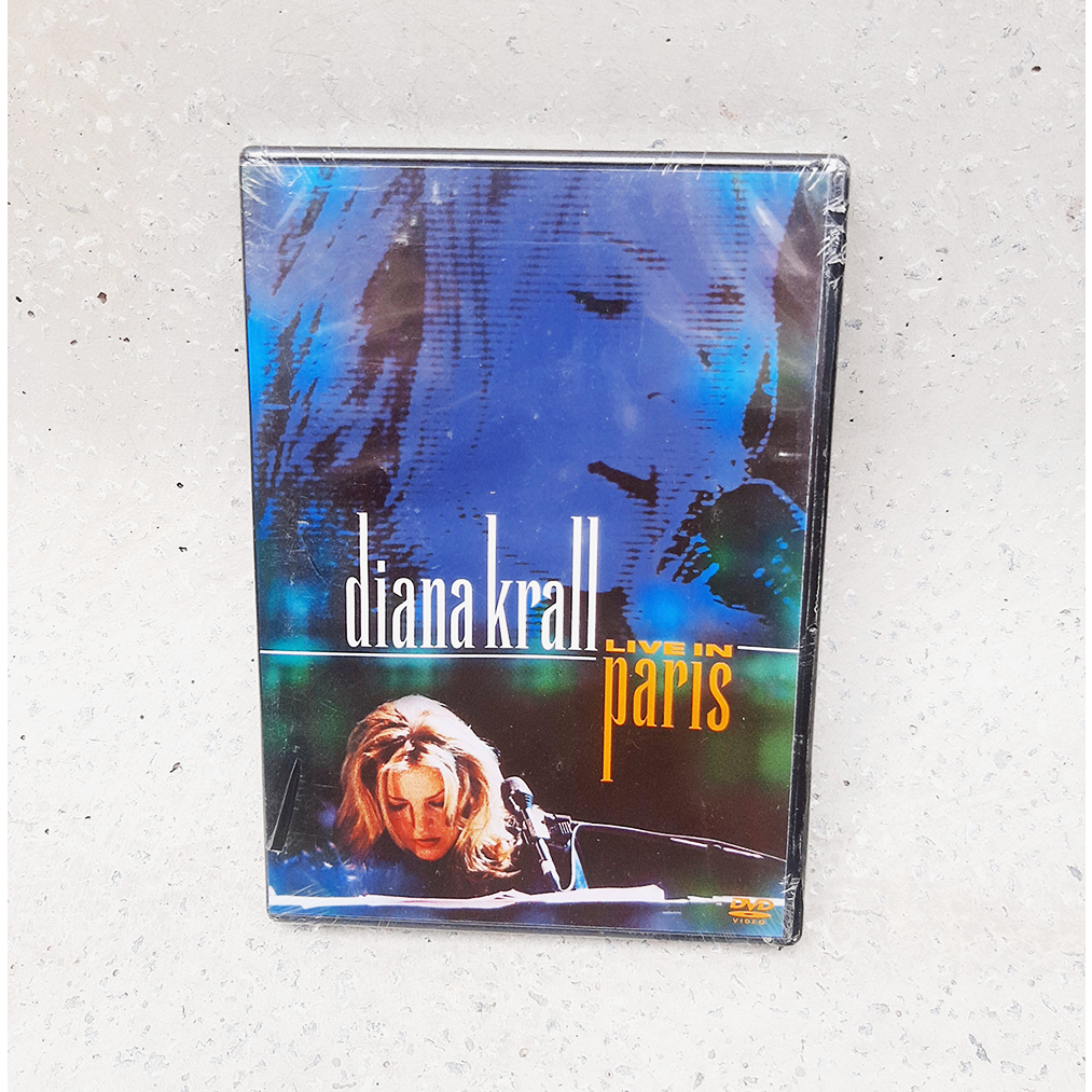 Dvd Diana Krall - Live In Paris - Cantora Pop
