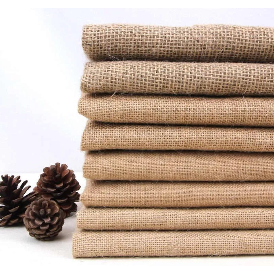 Tecido Juta - Escolha Trama Aberta ou Fechada - Artesanato E Decoração Oferta em Oferta na Shopee