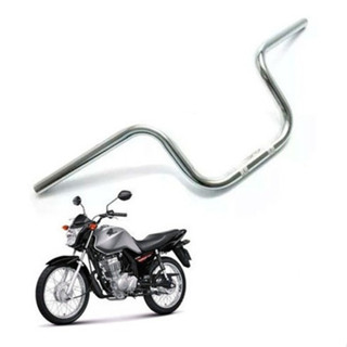 Guidão Cg Titan Fan Cargo Start 160 150 125 Com Suporte P/ Peso Moto