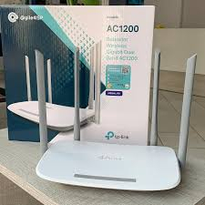 Roteador TP-Link Archer EC220-G5 Wisp Preset AC1200 Wireless Gigabit Dual Band 2,4/5Ghz 4 Ant Fixas