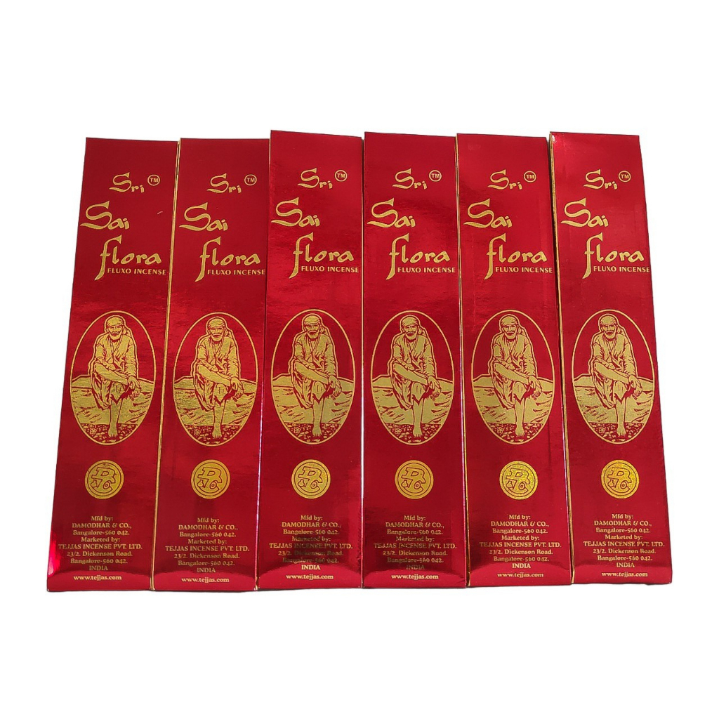 Incenso Sri Sai Flora Massala Cx.10un.25g.