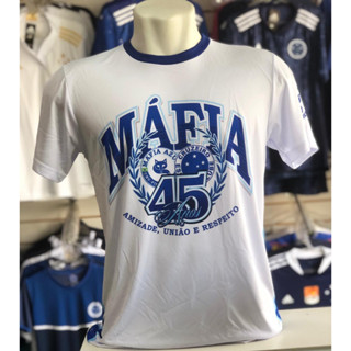 Camisa Máfia Azul Cruzeiro Torcida Organizada Oficial
