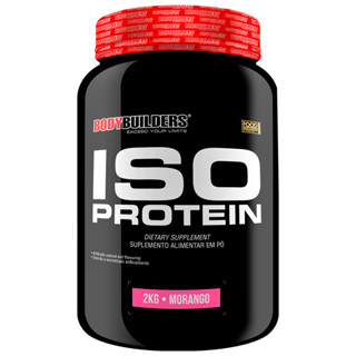 Suplemento de Proteína Isolada Iso Protein 2kg Que Auxilia na Recuperação Muscular Bodybuilders