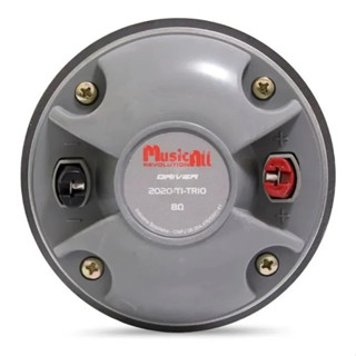 Driver Titanium Musicall D2020 Trio Titanium D2020 Ti 8ohms Corneta De Titanium Som Automotivo Som Profissional Caixa Trio