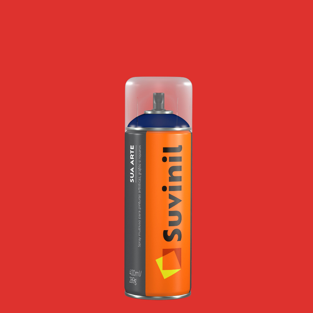 Tinta Spray (VERMELHO) Alta Qualidade Multiuso Sua Arte 400ml Suvinil em Oferta na Shopee