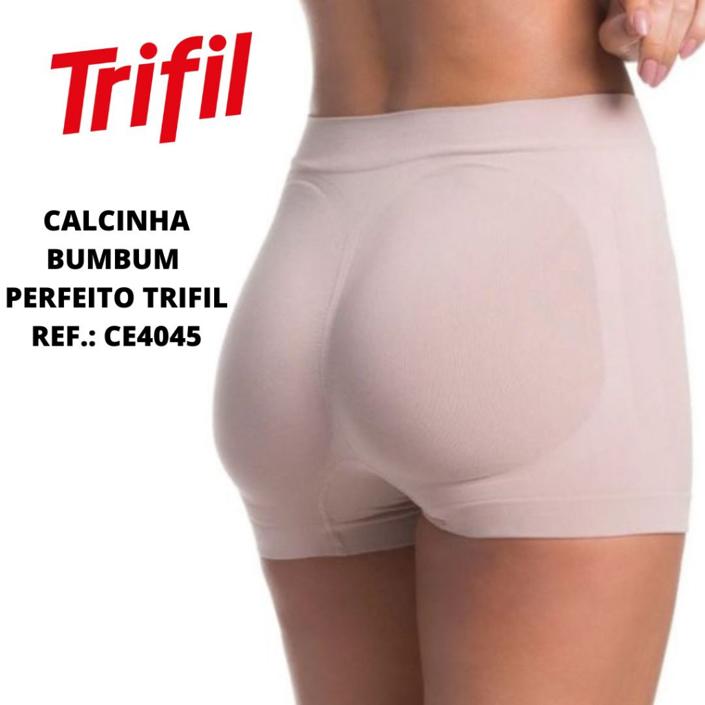 Calcinha Bumbum Perfeito Trifil Ref. 4045 em Oferta na Shopee
