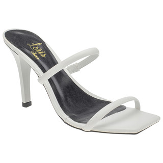 Tamanco Feminina Sandalia Social Salto Alto Fino Confortavel Moda Blogueira 135 em Oferta na Shopee