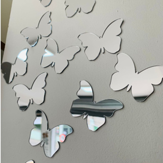 Espelho Decorativo Borboletas 20 peças 6cm - * - * em Oferta na Shopee