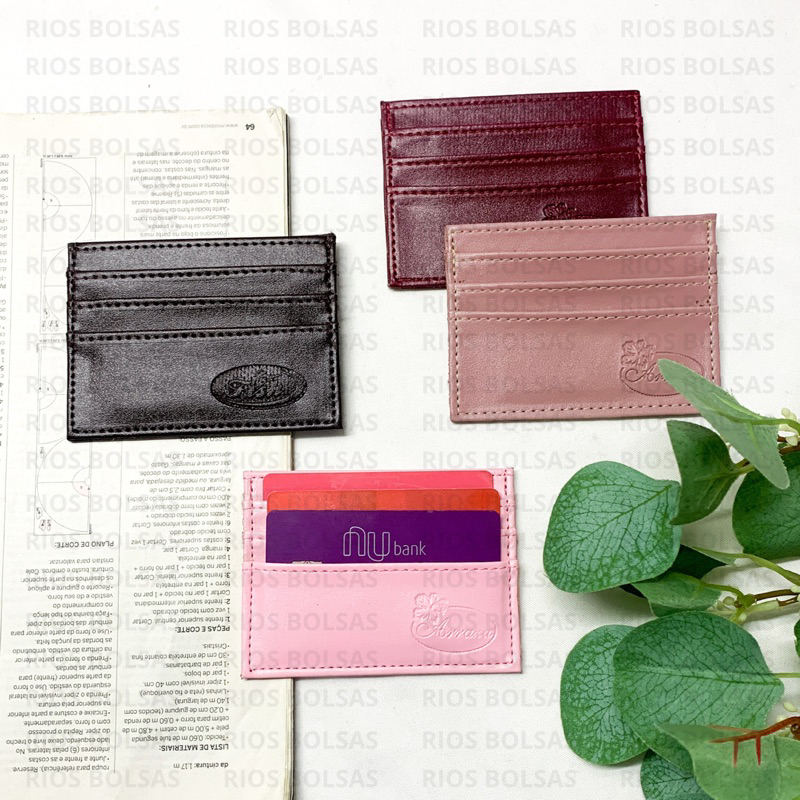 Porta Cartão Feminino Slim Porta Documento Dia Das Mães Josy