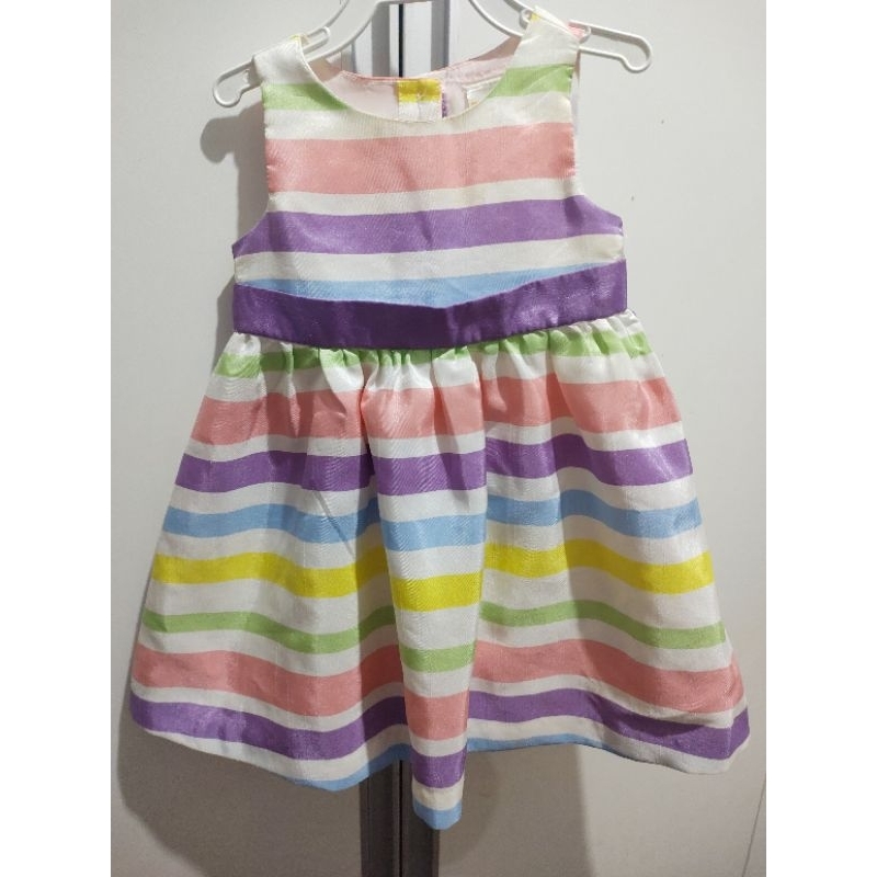 vestido colorido listrado ( Gymboree )