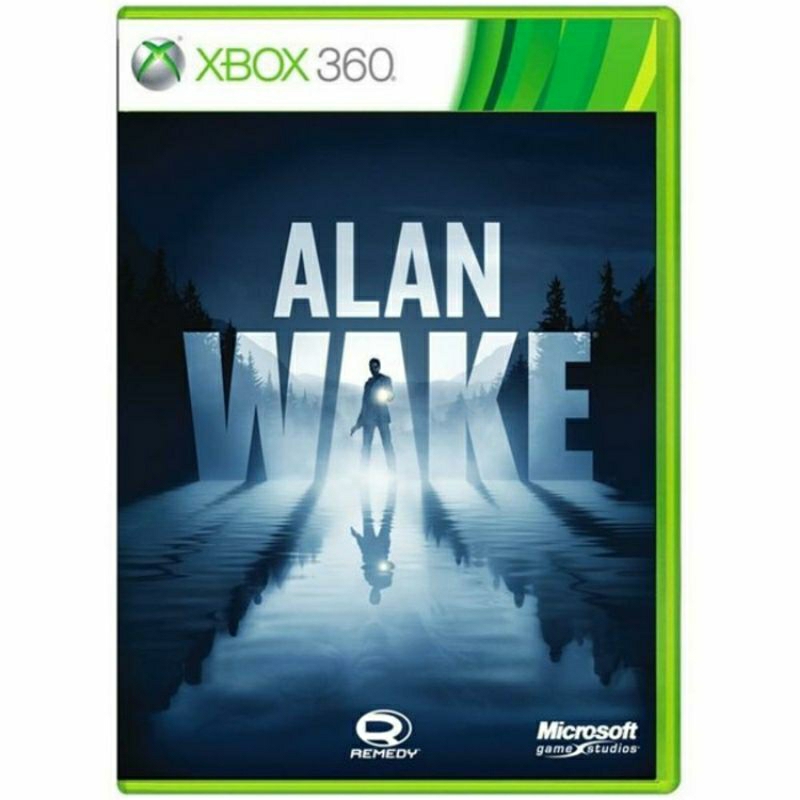 Alan Wake Xbox 360 desbloqueado com capinha e encarte