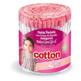 Hastes Flexíveis 01 Pote C/ 150 Hastes Cada - Cotton Line