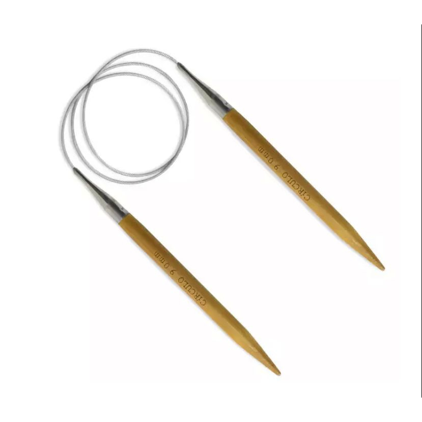 Agulha Circular de Bambu Círculo 100cm - agulha de bambu 100CENTIMETROS em Oferta na Shopee