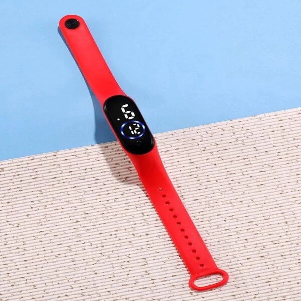 Relógio Digital Smartband xiaomi apenas relógio pulseira de silicone esportivo