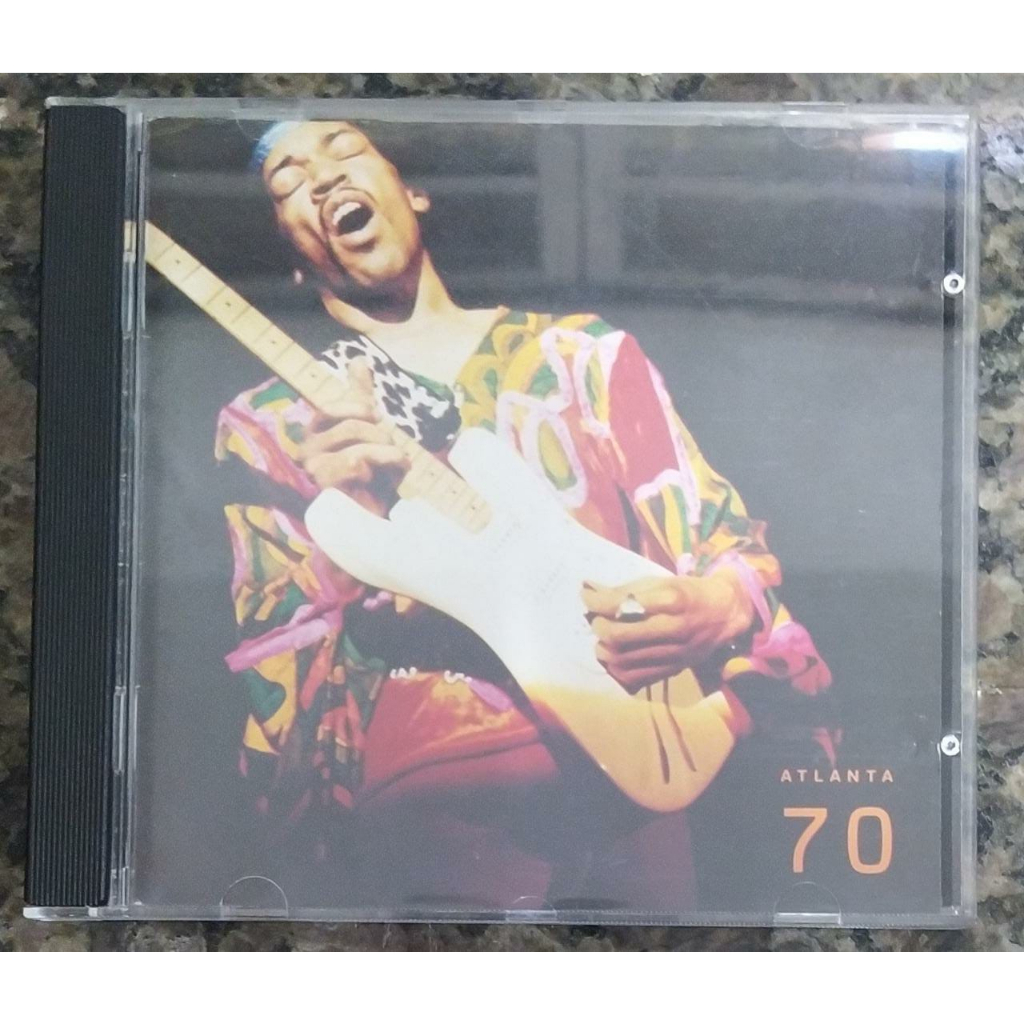 Cd Jimi Hendrix-atlanta 70 Stages-1991 Polydor-made Holanda