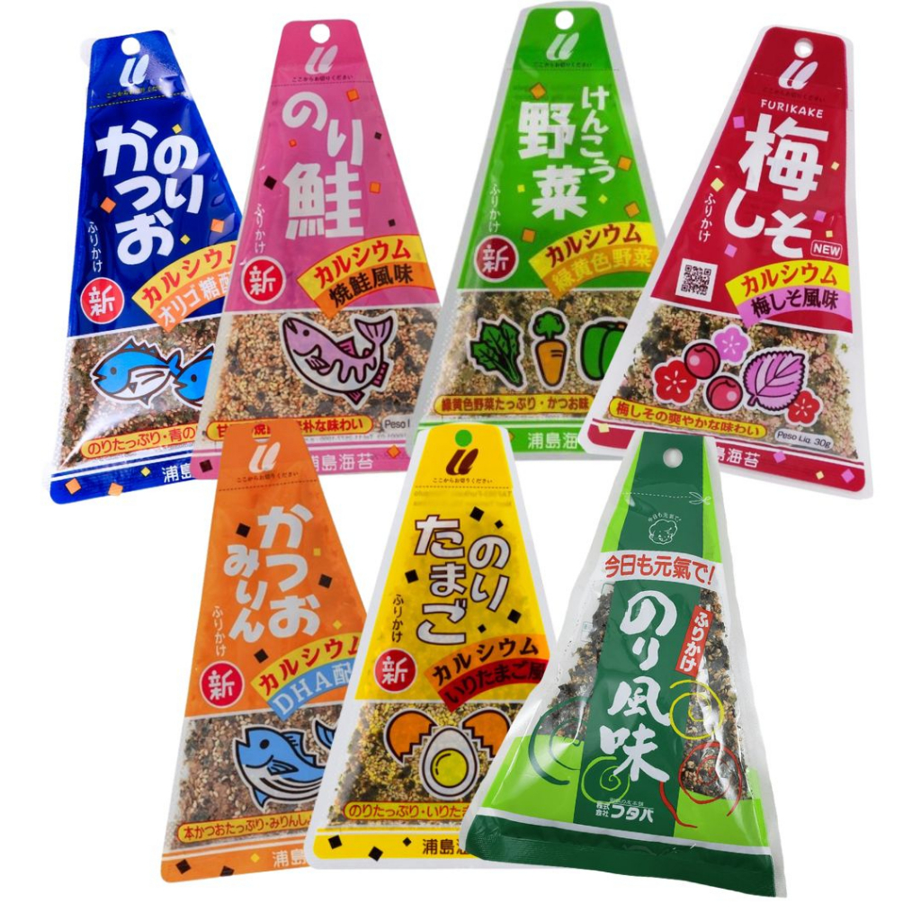 Furikake Triângulo Urashima Tempero Pronto P/ Arroz Japonês 30g em Oferta na Shopee