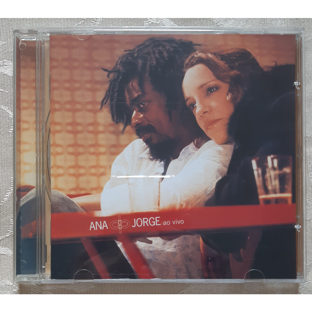Cd Ana e Jorge - Ao Vivo - Ana Carolina e Seu Jorge - MPB