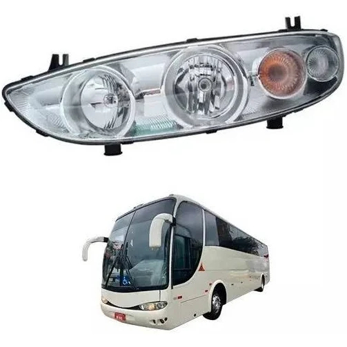 Farol Principal Onibus Marcopolo G6 Viaggio Senior - Fase 2