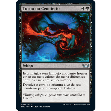 Turno no Cemitério - - Magic The Gathering