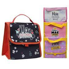 BOLSA TÉRMICA MÃE 05 LITROS IMPERMEAVEL (LANCHEIRA, MARMITEIRA..) WINCY SORT.
