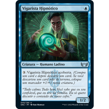 Vigarista Hipnotico (Humano / Ladino) - Magic The Gathering