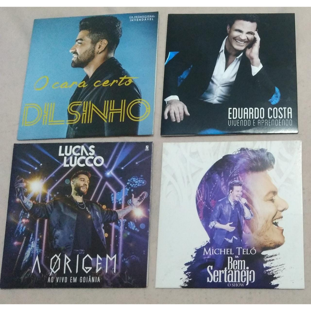 Cds - Dilsinho / Eduardo Costa / Lucas Lucco / Michel Teló
