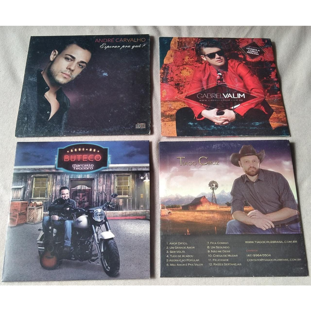 Cds - André Carvalho / Gabriel Valim / Marcello Teodoro / Tiago Cruz