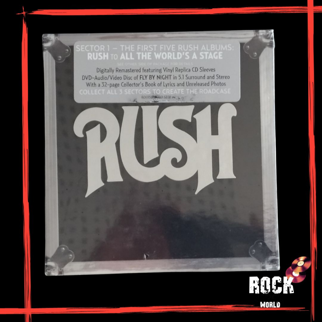 Rush - Sector 1 (Box Lacrado) - 5CDs + DVD