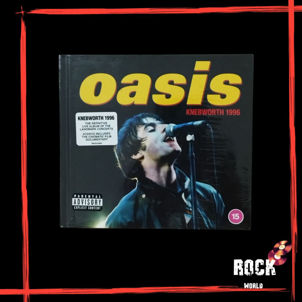 Oasis - knebworth (Lacrado) 2 CDs + DVD