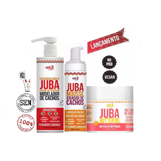 Butter Oil Juba + Encaracolando Juba + Mousse Widi Care