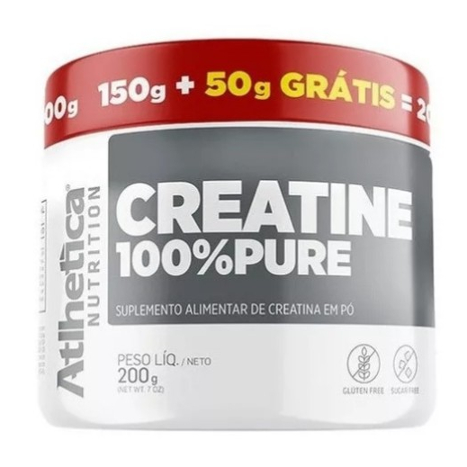 Creatina Suplemento 100% Pure Atlhetica Nutrition 200g