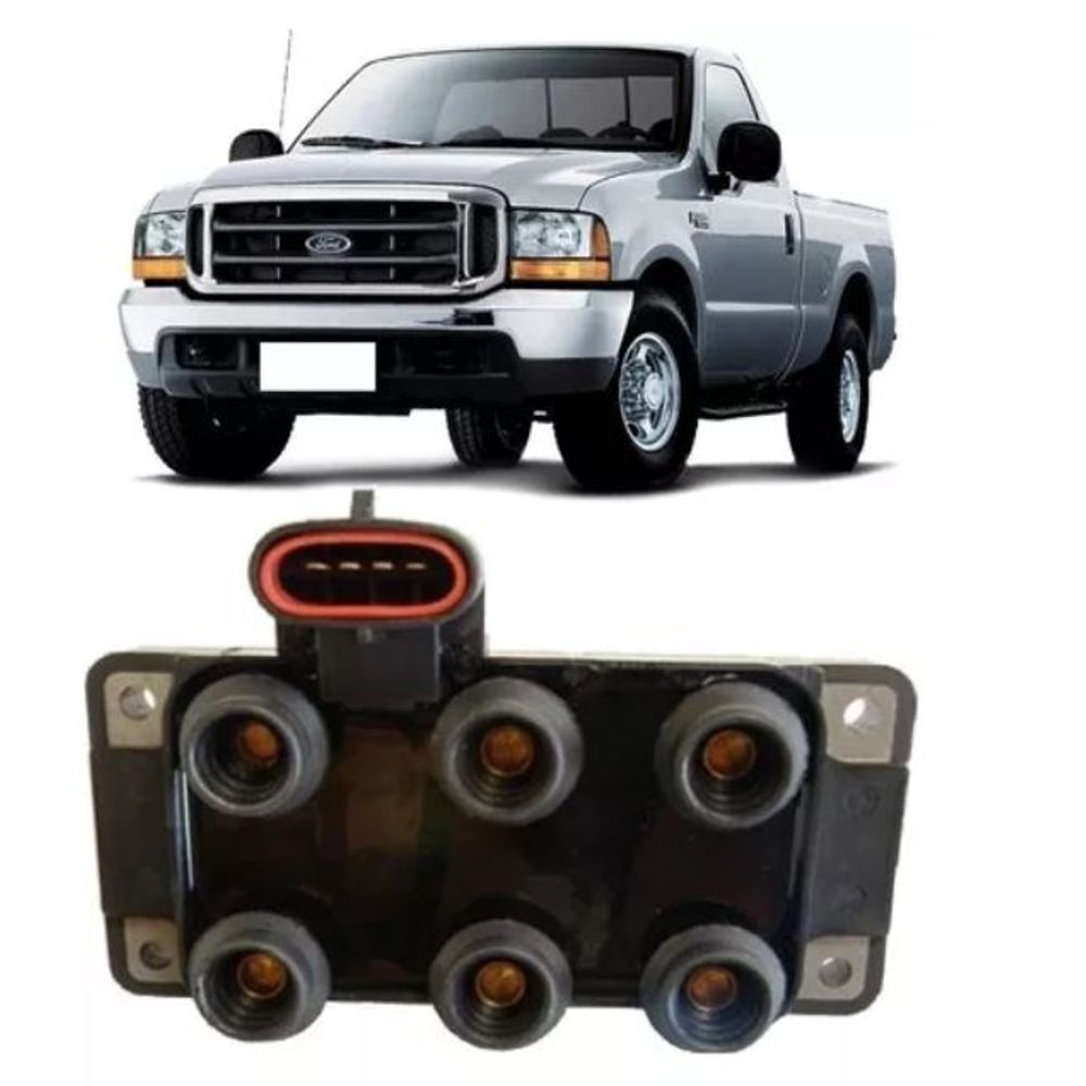 Bobina De Ignição, Ford F250, Mondeo 6cc, Ranger, Tauros
