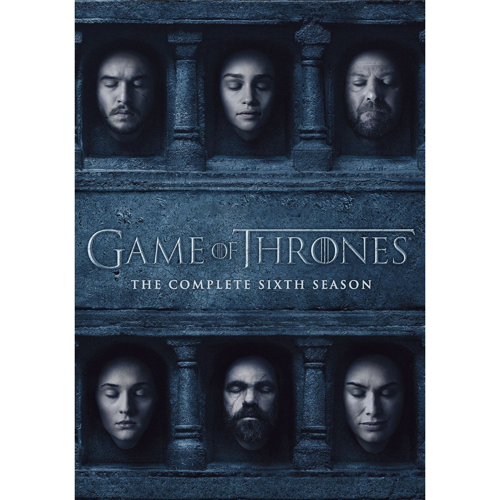 DVD de autoração própria Série Game of Thrones Temporada 6 Edição especial com videos extras Dublado / Legendado