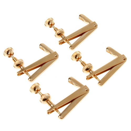 Micro Afinador Cello dourado – Violoncelo ( 4 peças ) 3/4 4/4