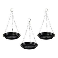 3 Kits Pendurar Vaso para plantas corrente e prato (Decoração para Sua Casa) em Oferta na Shopee