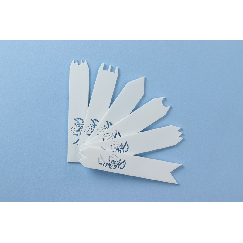 kit Mini Espátulas Branco Cake Grafiato em Oferta na Shopee