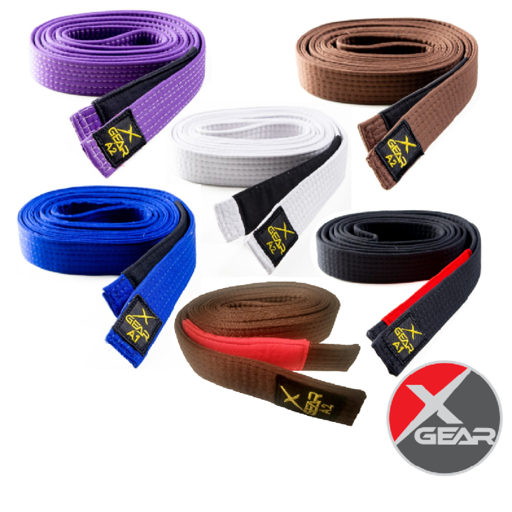 Faixa Jiu Jitsu para kimono Adulto  (Branca Azul Roxa Marrom Preta)  - Xgear em Oferta na Shopee