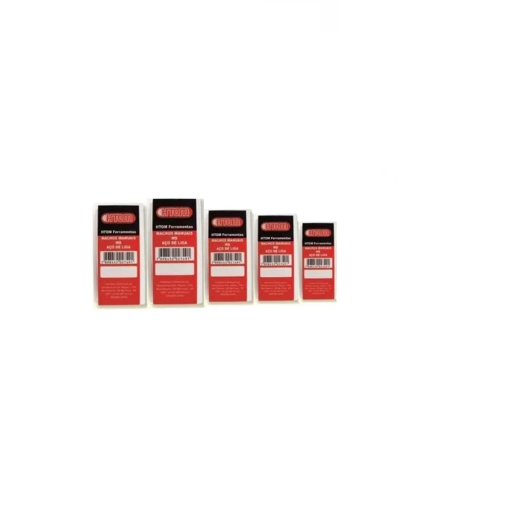 Kit Jogo de Macho Manual 1/4 5/16 3/8 BSW M10x1,25 M14x1,5 (2pçs) - 5 jogos