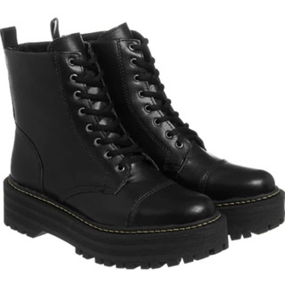 Bota Coturno Feminino Blogueirimhas Tratorado Plataforma