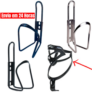Suporte Caramanhola Garrafinha de Água Bike Garrafa Squeeze Bicicleta Alumínio Nylon Universal