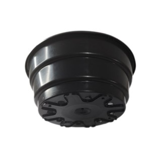 Kit 20 Vaso Cuia 25 Prato na Cor Preto