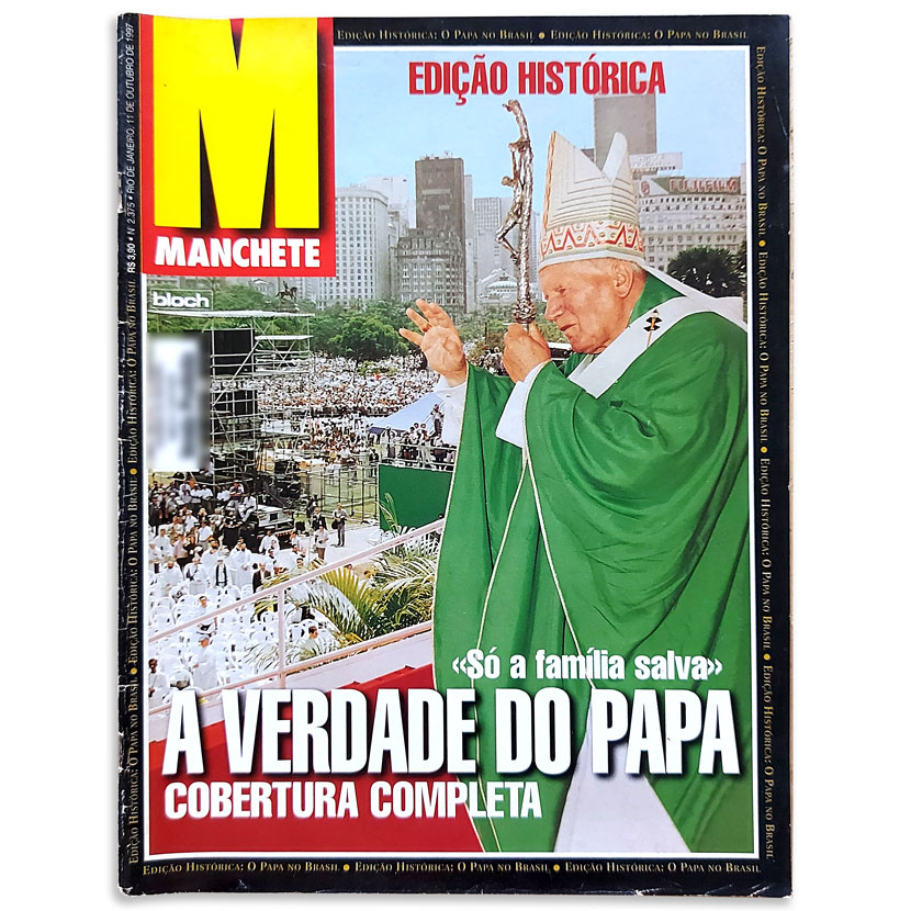 Revista Manchete 2375 11/10/1997 A Verdade Do Papa S2