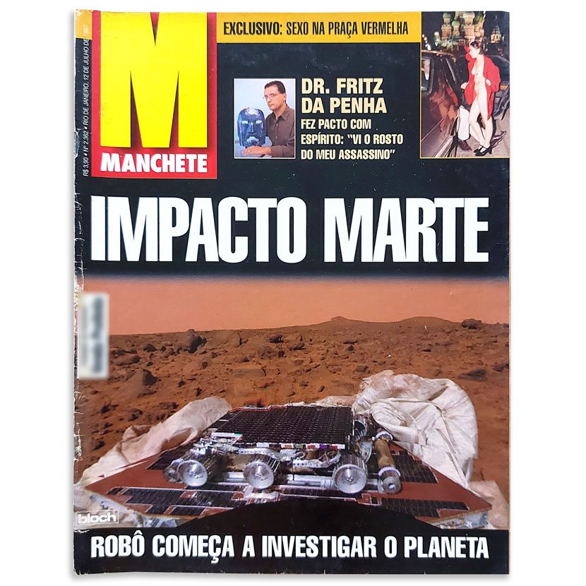 Revista Manchete 2362 12/7/1997 Impacto Marte / Dr. Fritz s2