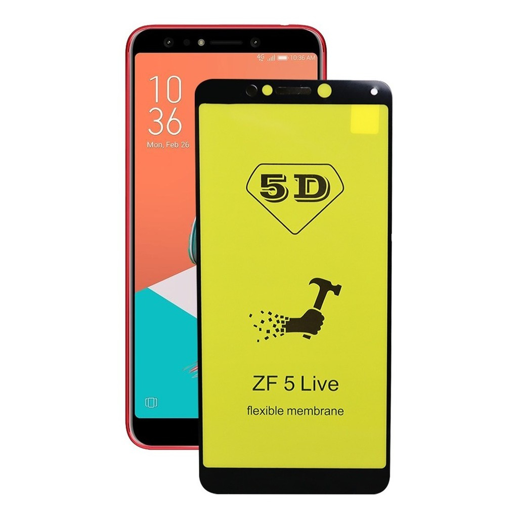 kIt 2 Película P/ Zenfone Live Anti Impacto Flexível Nano