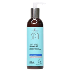 Shampoo Soft Mind Spa Blue 250ml Combate Queda Capilar Androgenética e Oleosidade Excessiva