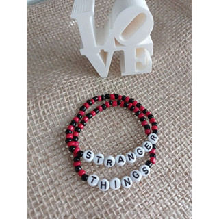 Pulseiras Stranger Things - miçangas- acessórios