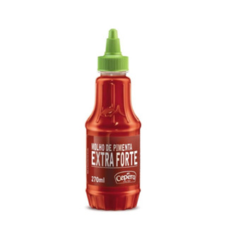 Molho de Pimenta Extra Forte 270ml Cepera