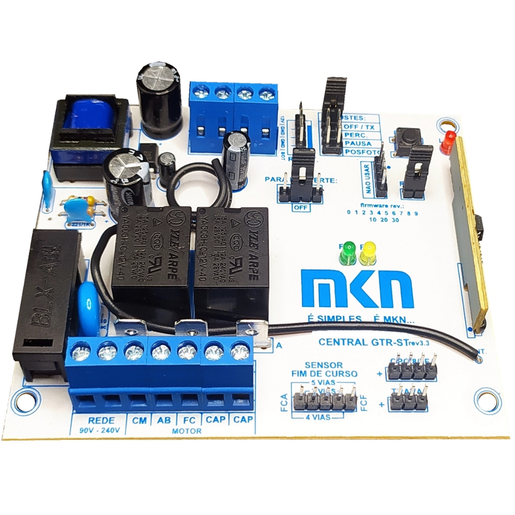 PLACA ELETRÔNICA MKN PARA SUBSTITUIR A CENTRAL CP3010 GATTER
